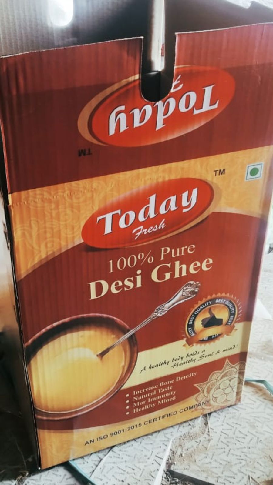 100% Pure Desi Ghee 100% Pure